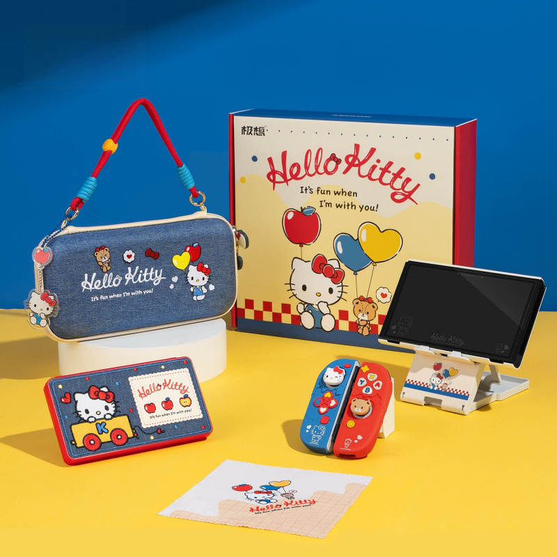 Party Games Console - Cartoon Kt Schutzhülle für Nintendo Switch2/OLED
