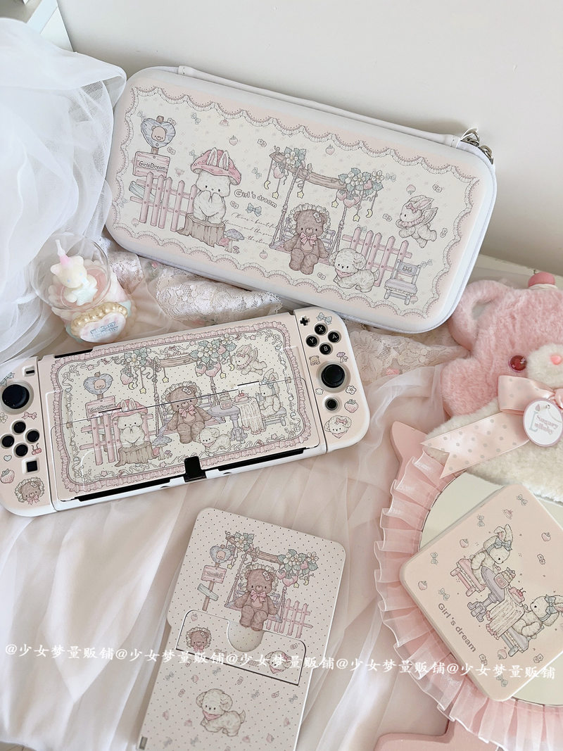Party Games Console - Girls Dream Switch Schutzhülle Split-Typ für