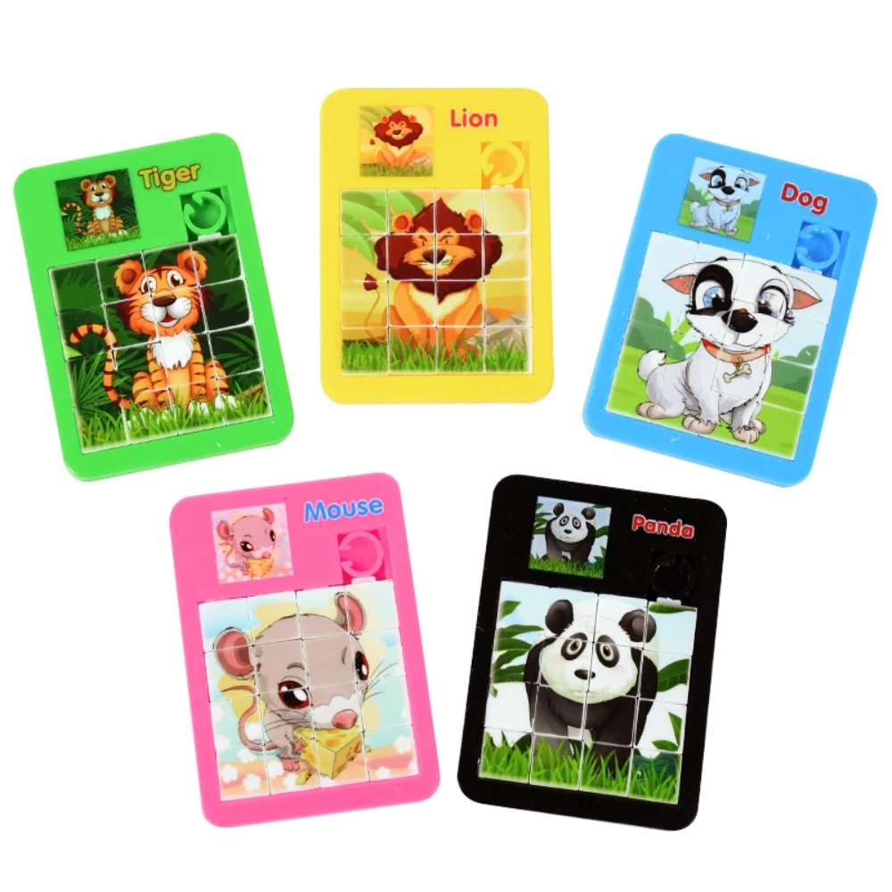 Party Games Engagement - 10–50 Stück lustige Cartoon-Puzzles, Tier-Puzzles, Spiel