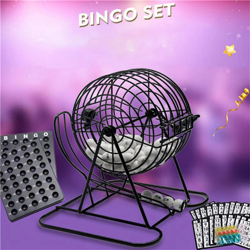Party Games Large Groups - Deluxe Bingo Set Brettspiel Spielzeug Große