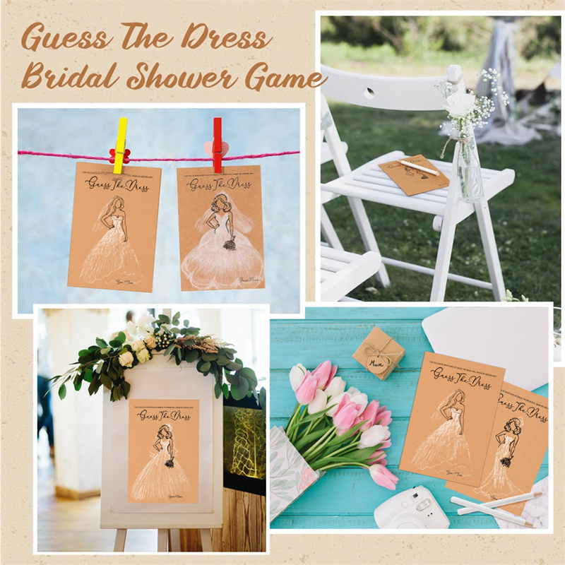 20 Stück Ratespiel-Karten mit  – Party Games Bridal Shower Bewertung und Preis