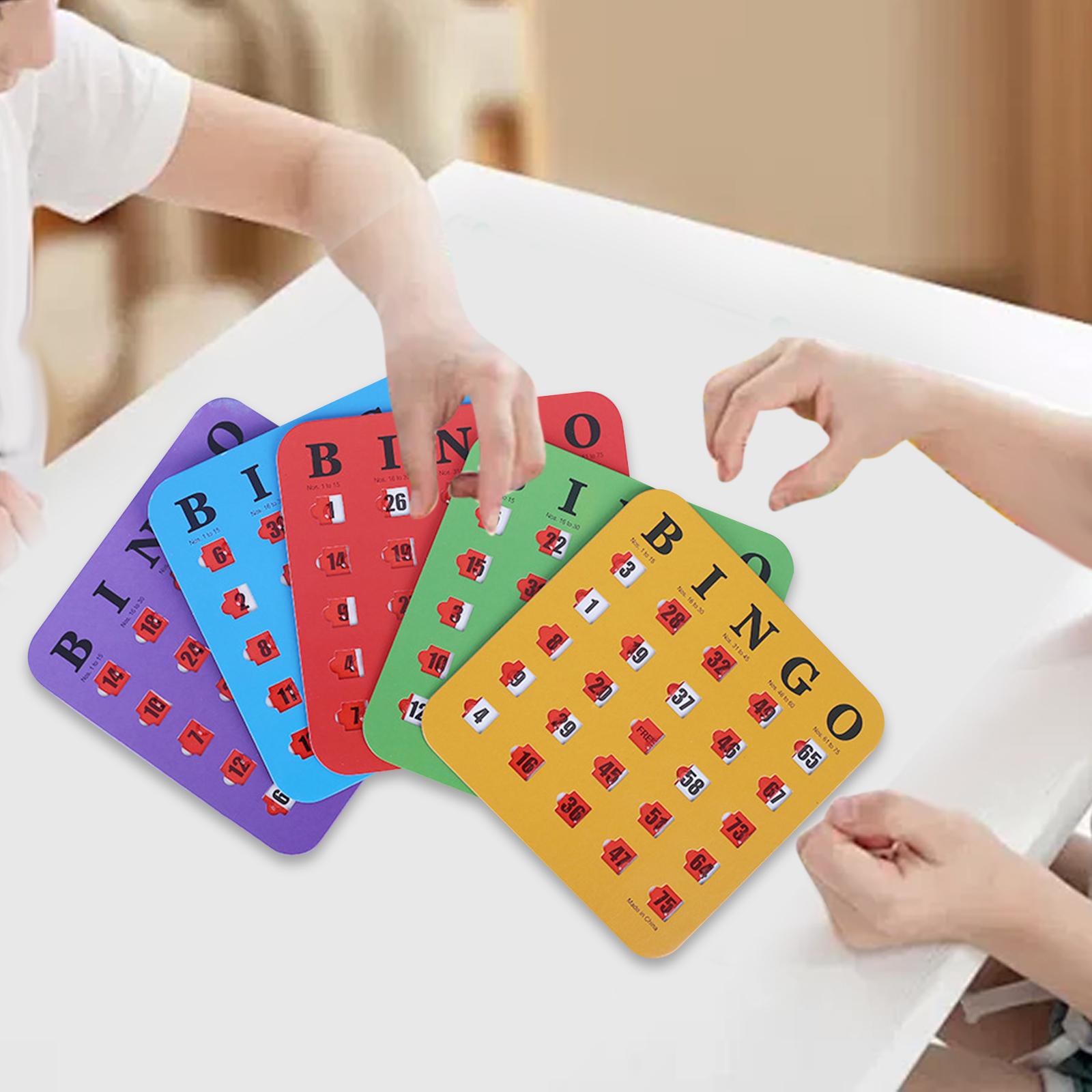 5-teilige Bingo-Spielkarten, g – Party Games Large Groups Bewertung und Preis