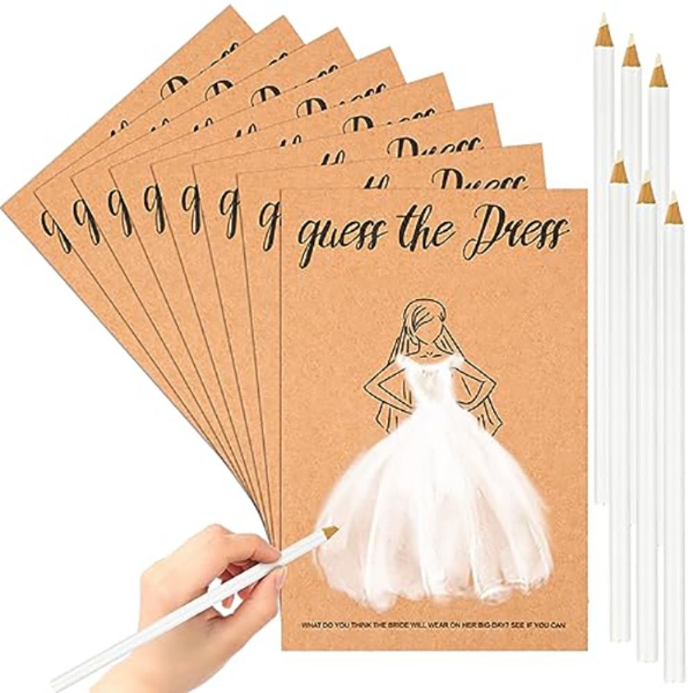 10 Stück „Errate das Kleid“ Br – Party Games Bridal Shower Bewertung und Preis