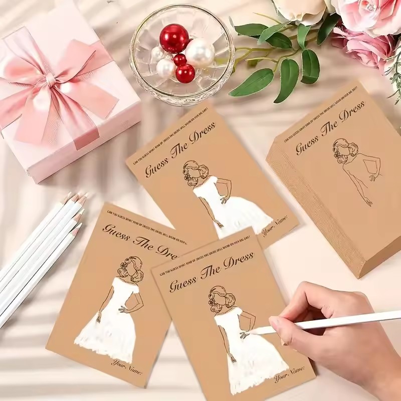 10/20 Sets Guess Hochzeitsklei – Party Games Bridal Shower Bewertung und Preis