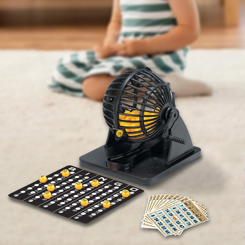 Bingo-Lotterie-Maschinenkäfig- – Party Games Large Groups Bewertung und Preis