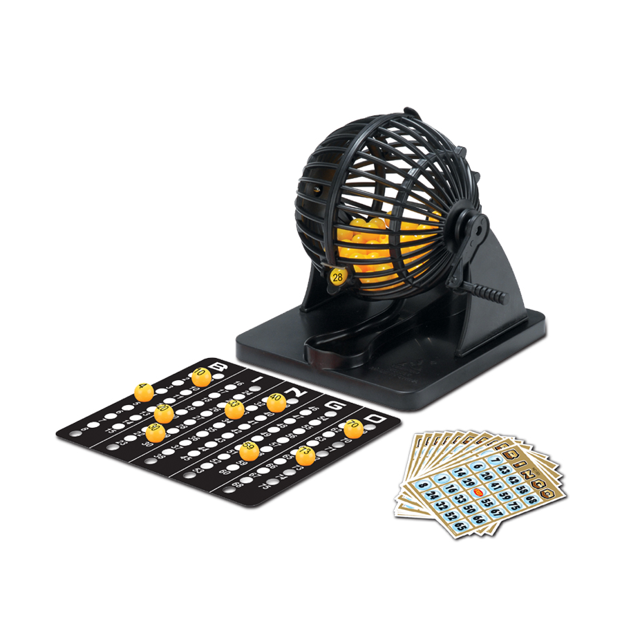 Bingo-Lotterie-Maschinenkäfig- – Party Games Large Groups Bewertung und Preis