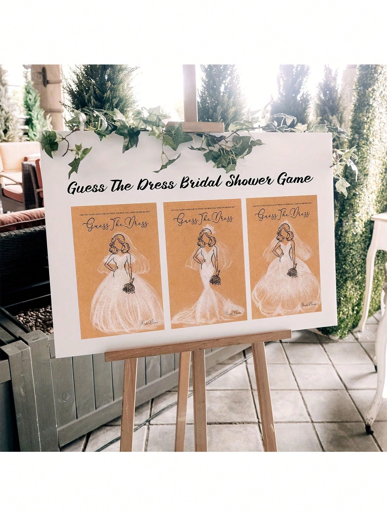 20/40 stücke Kleid Raten Braut – Party Games Bridal Shower Bewertung und Preis