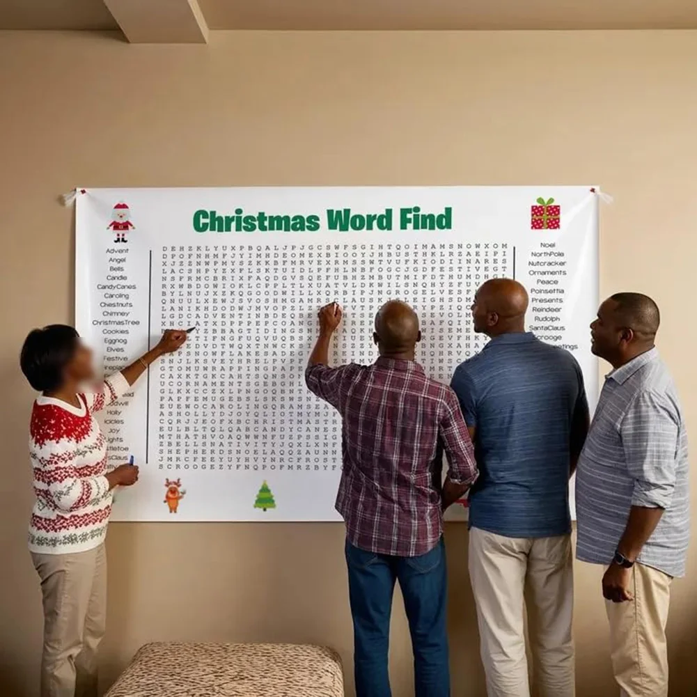 Großes Weihnachts-Wortfindungs – Party Games Large Groups Bewertung und Preis