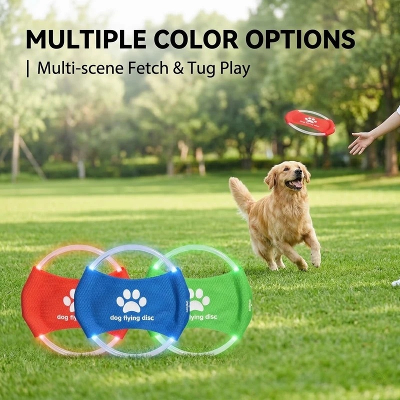 LED-Leucht-Hundefrisbee, USB-w – Frisbee Freestyle Disc Bewertung und Preis