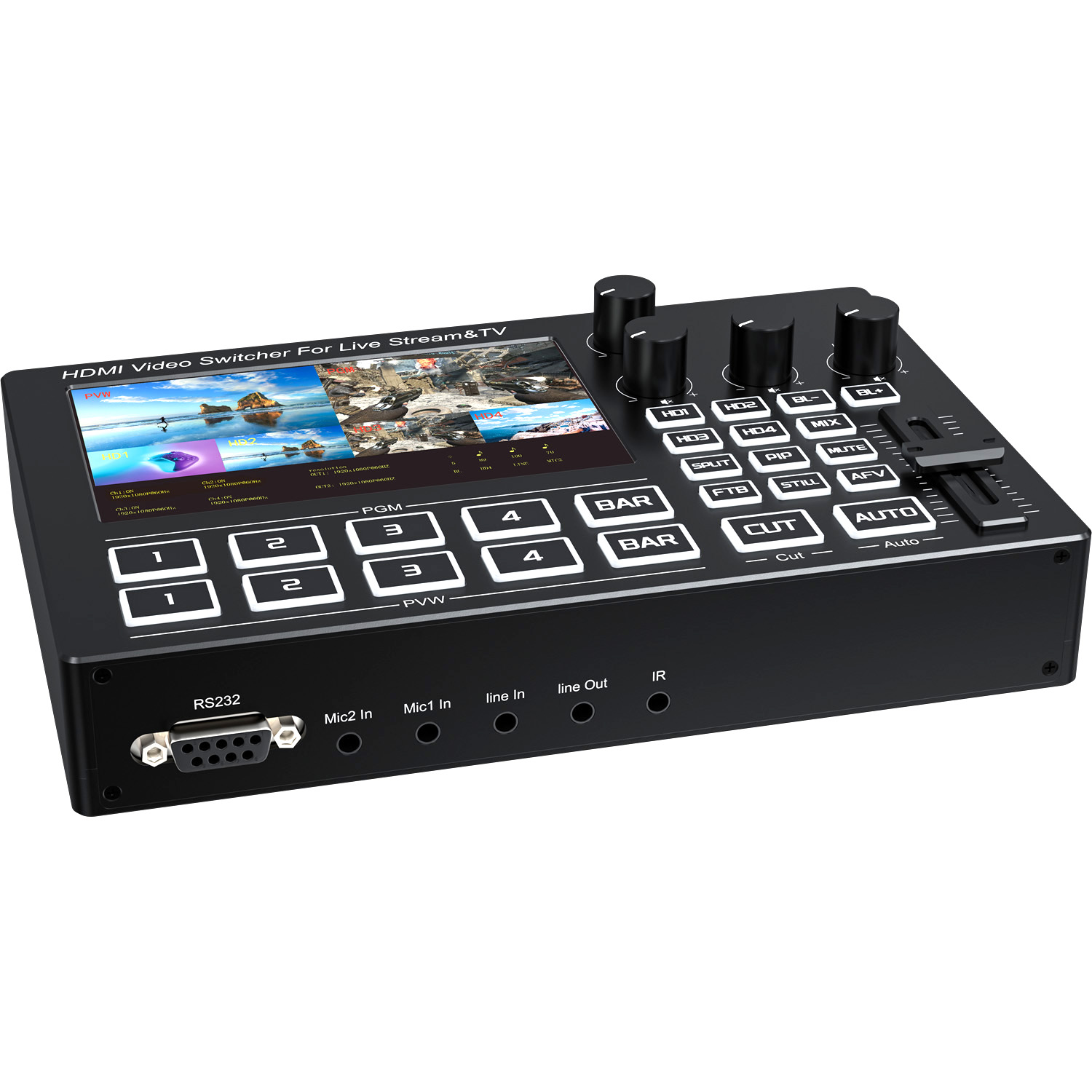 1080P 4-Kanal HDMI Live-Stream – Party Games Switch Bewertung und Preis