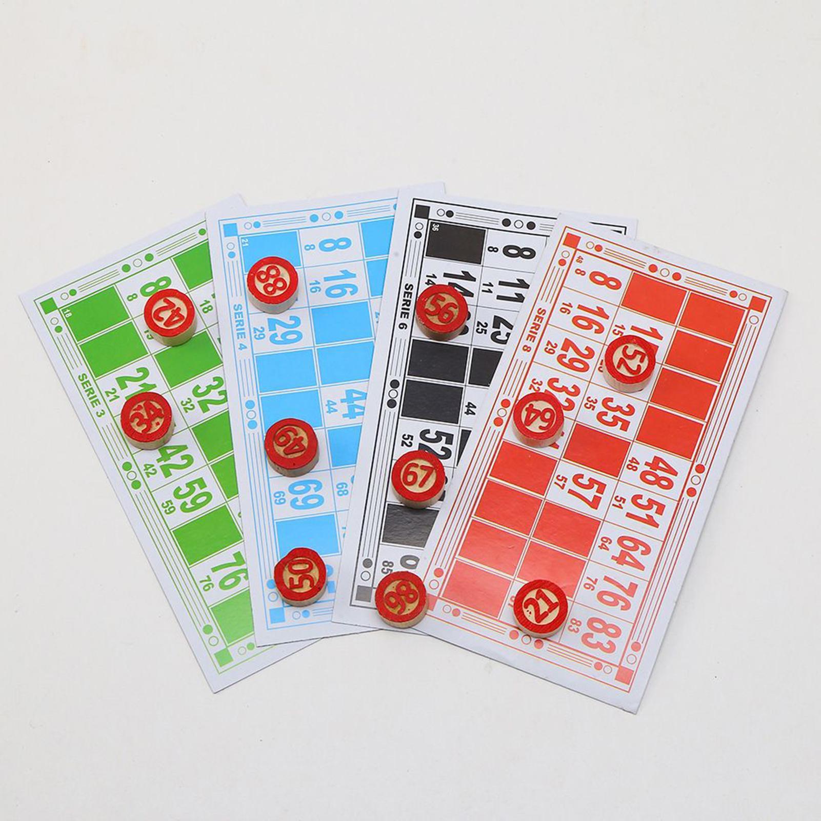 Bingo-Kartenspiel, Vintage-Sti – Party Games Large Groups Bewertung und Preis